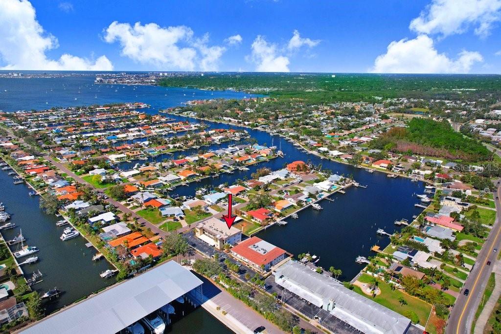 Ariel View of Condo Complex