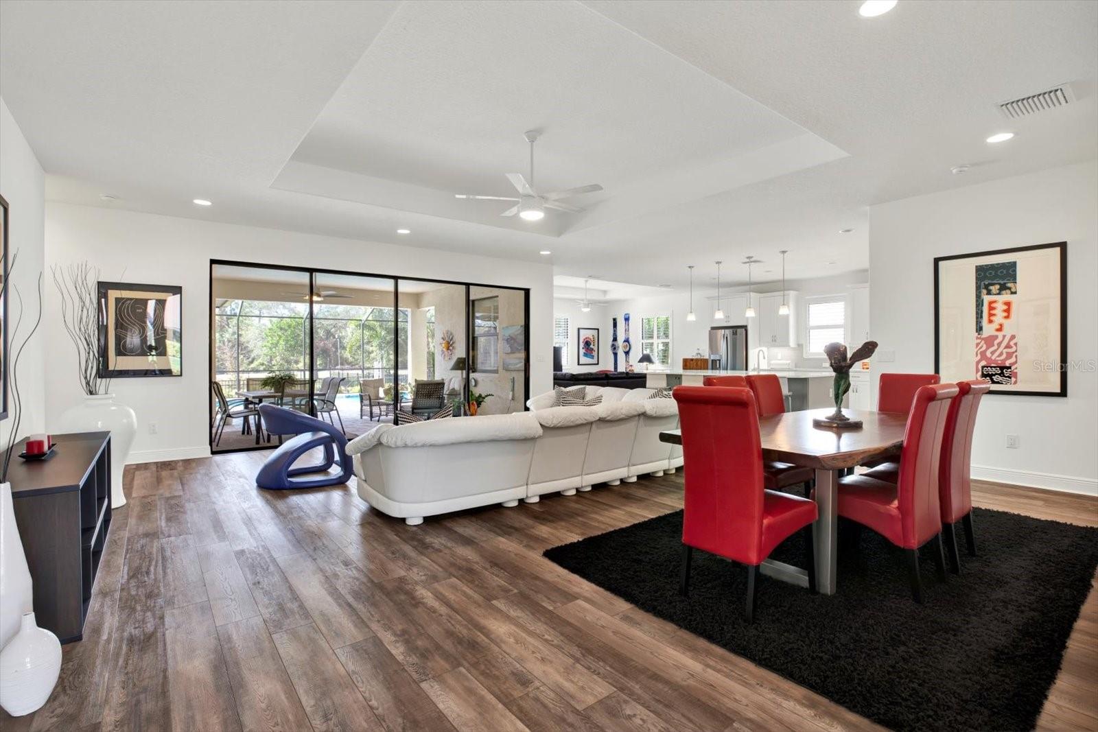 Living Room and Dining