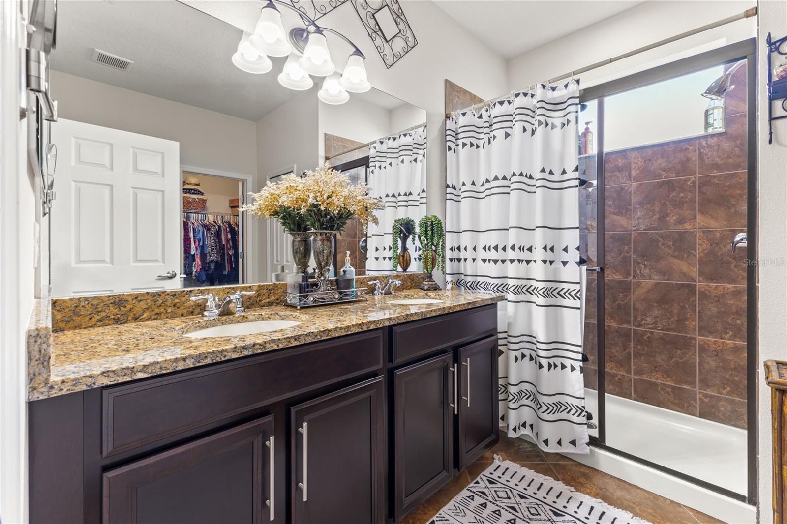 Primary Bathroom with Dual Sinks