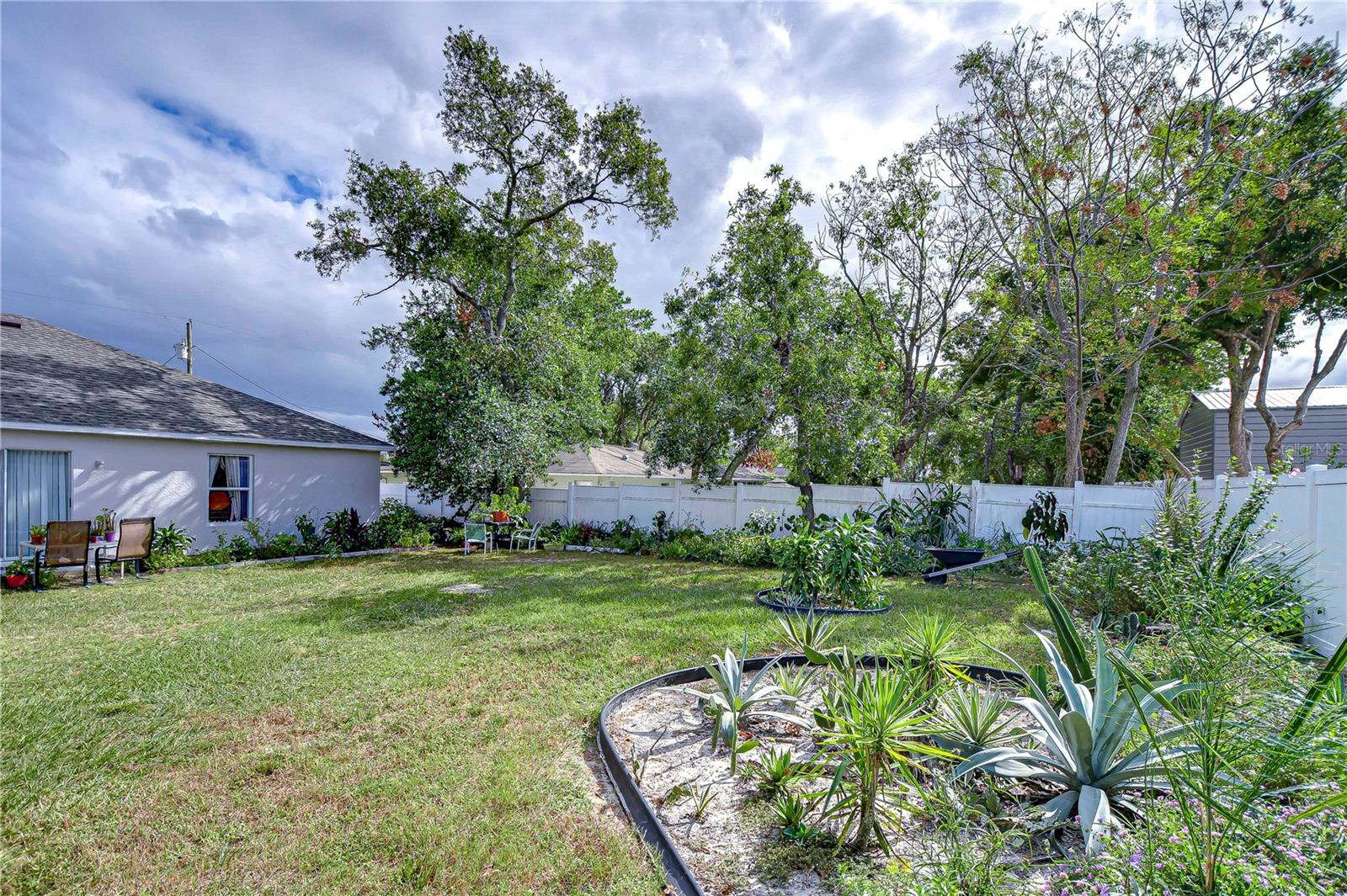 Add a pool, large deck, firepit, and you still have room left for the outdoor games.