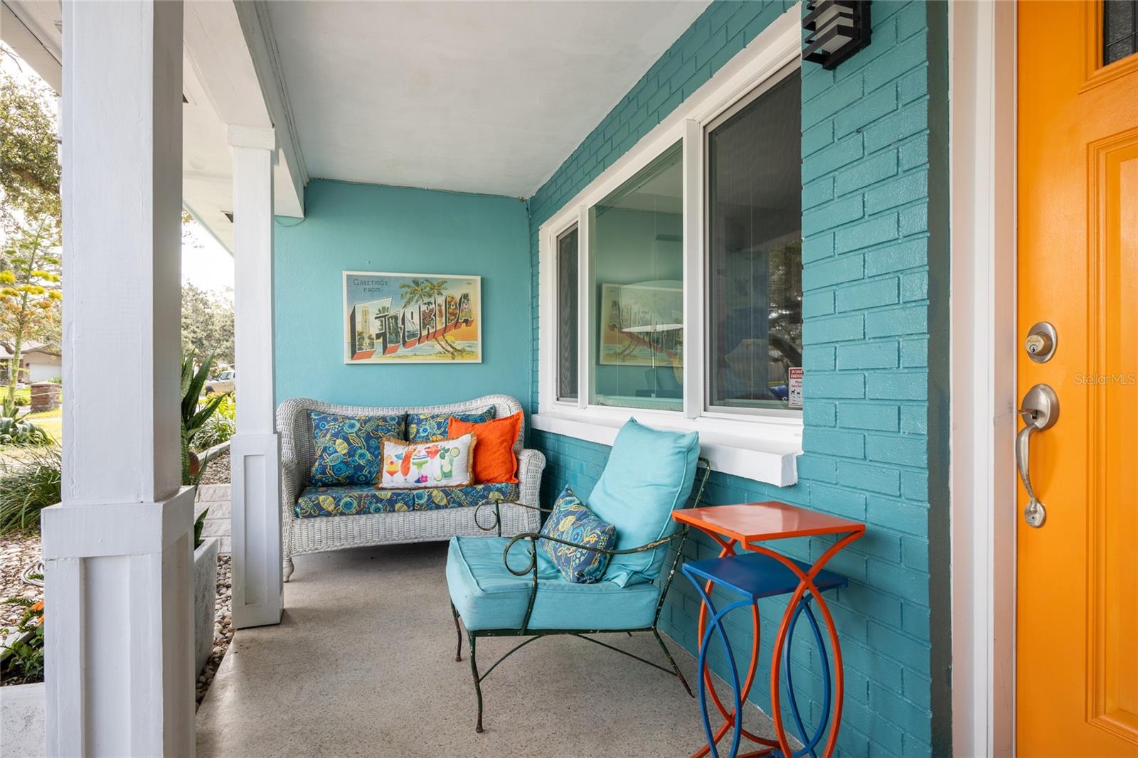 An inviting covered front porch welcomes you home!