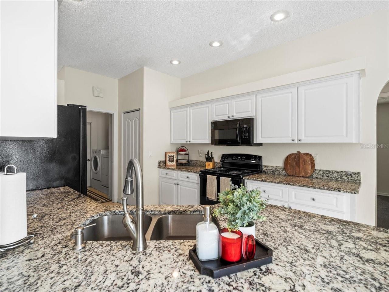 Ample Prep Space with Granite Counters