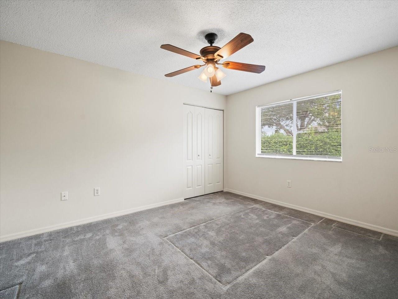 Bedroom 3 with large closet