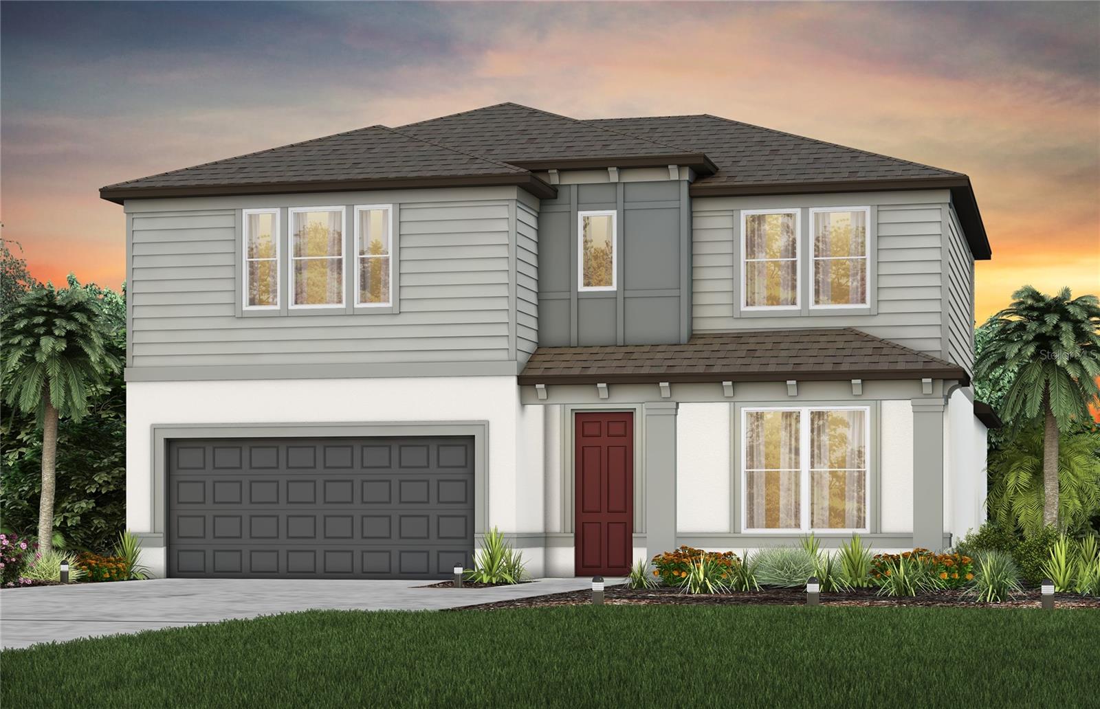 Exterior Rendering, Elevation FM2A