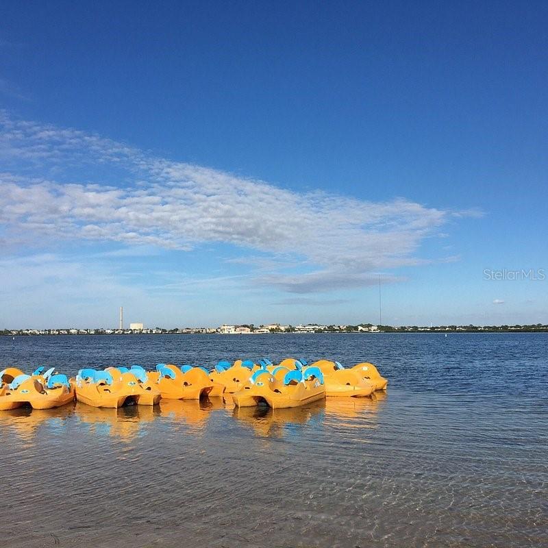 Paddle boats at Howard Park