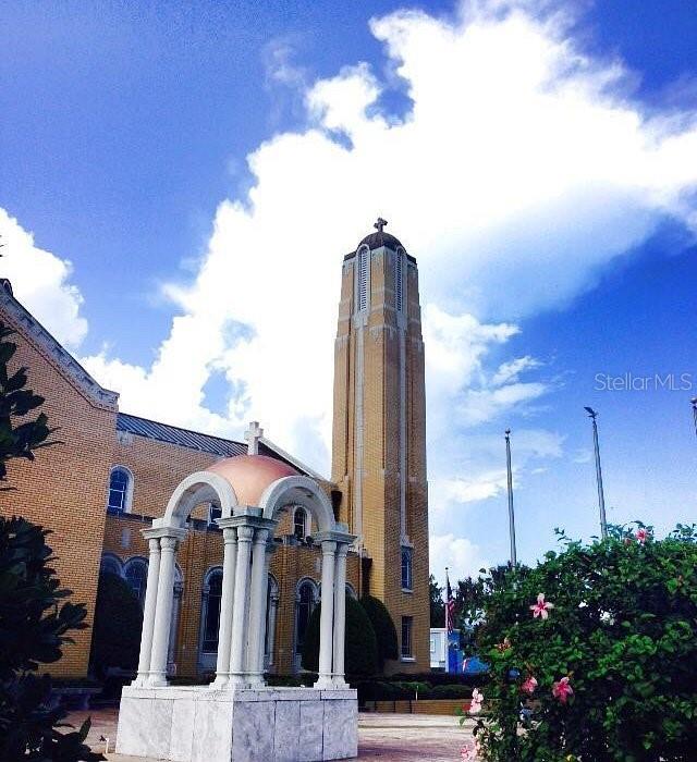 Famous Greek Orthodox church in town