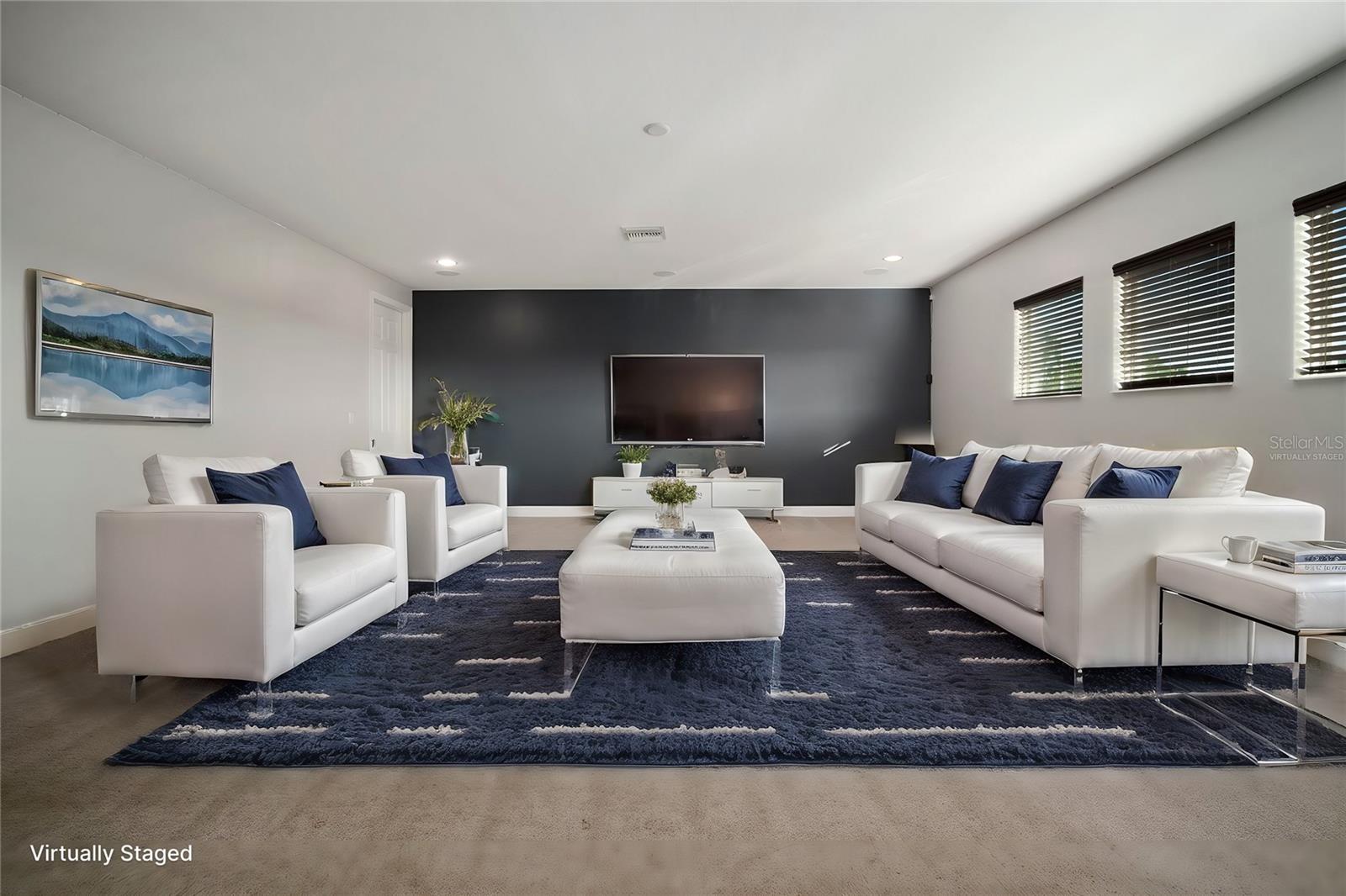 Upstairs Bonus Room - Virtually Staged