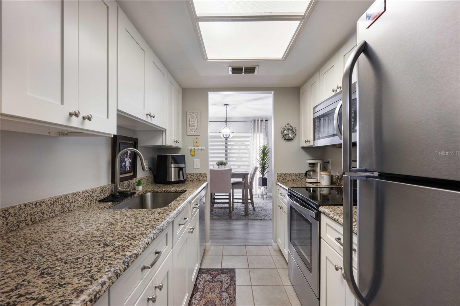 Kitchen into Dining room