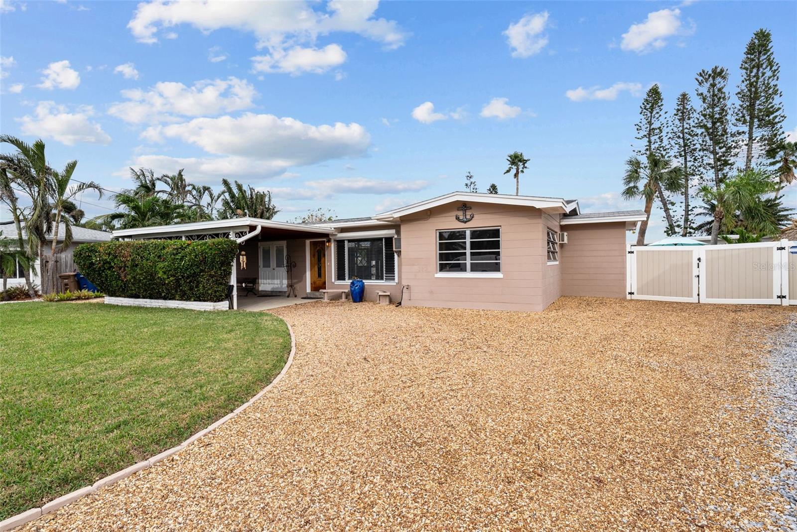 Expansive Driveway