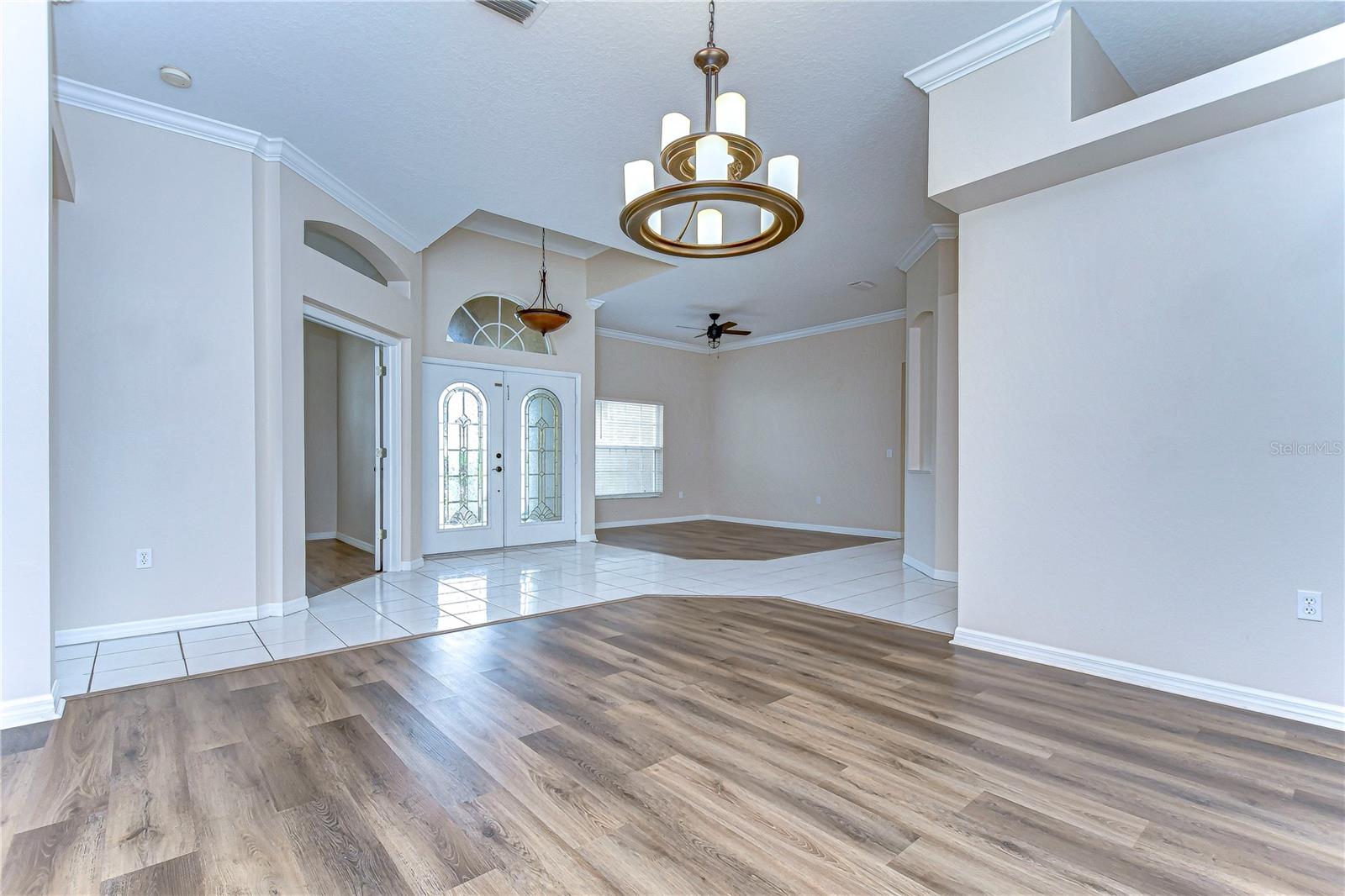 Open layout with natural light and updated floors!