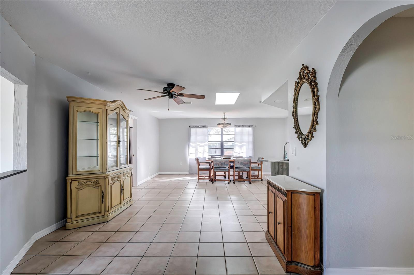 Foyer and Family Room