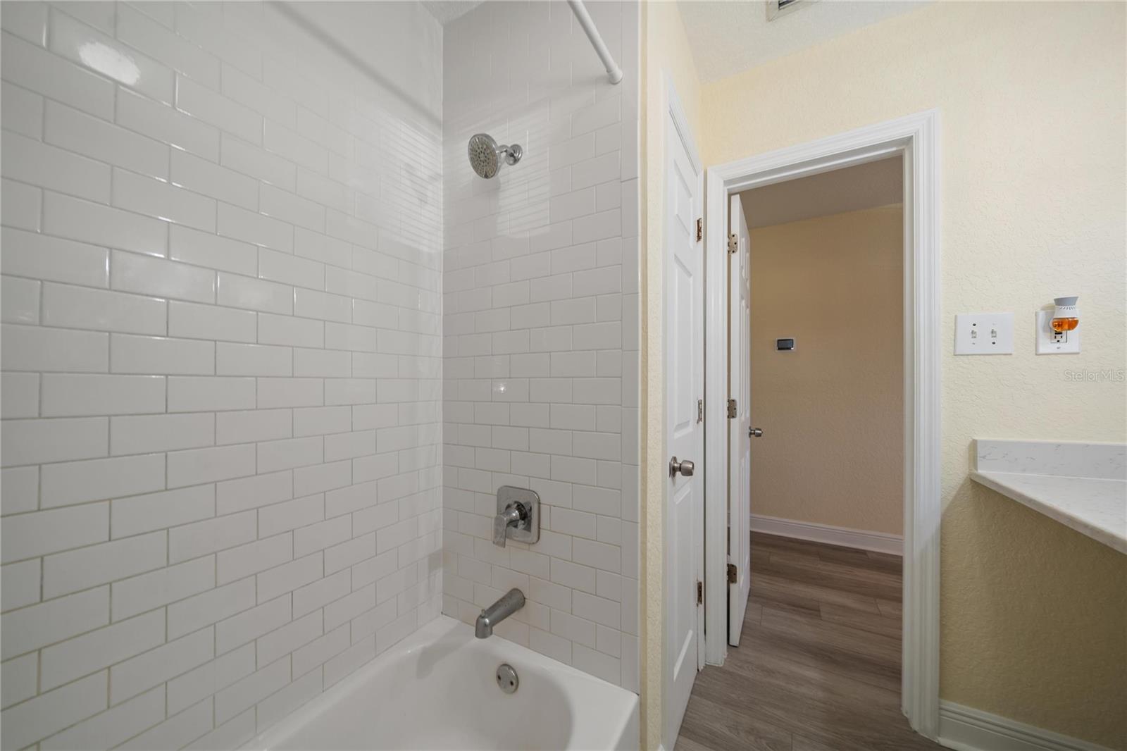 Hall Bathroom Tub Shower