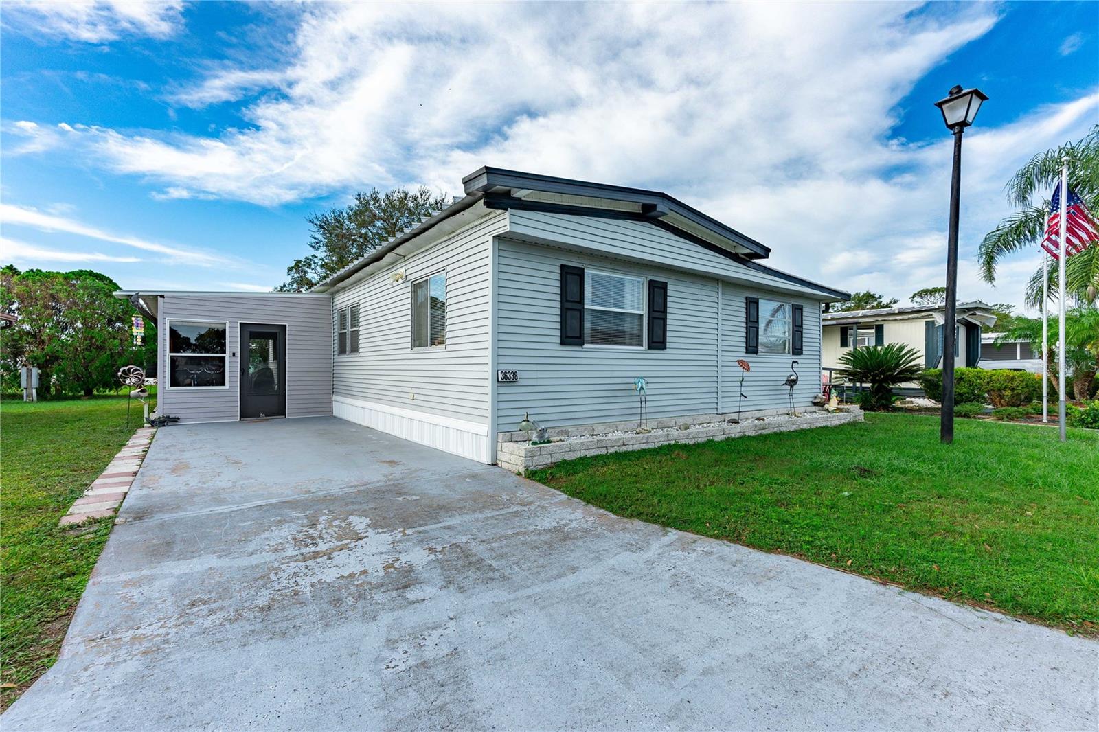 Owner will have carport damage repaired.