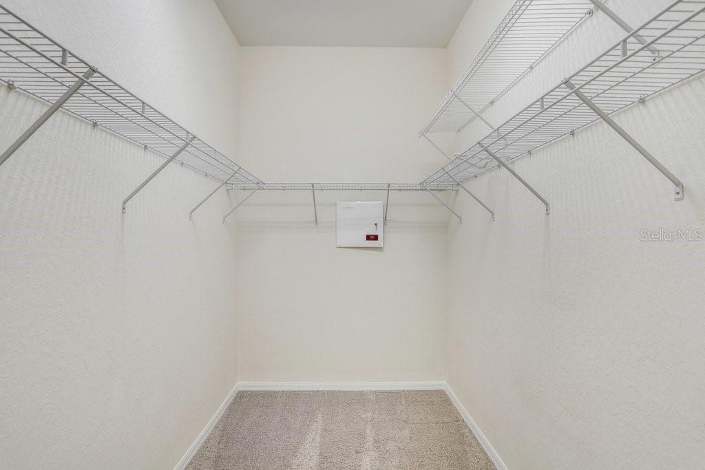 Large walk in closet