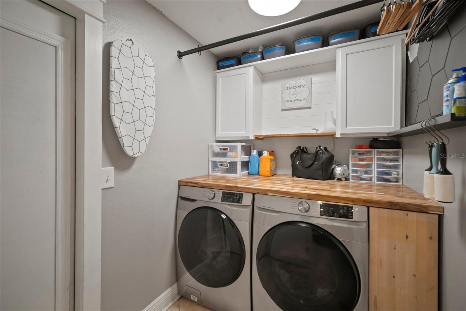 Full sized laundry room