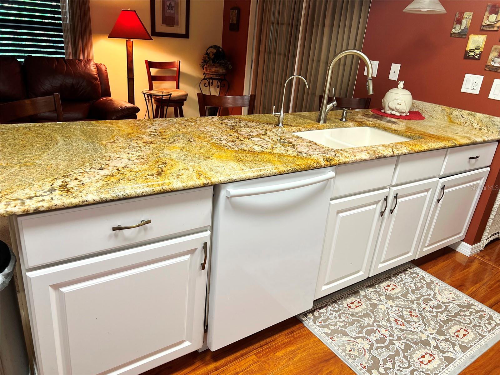 Kitchen Cabinets & Granite Countertop & Dishwasher