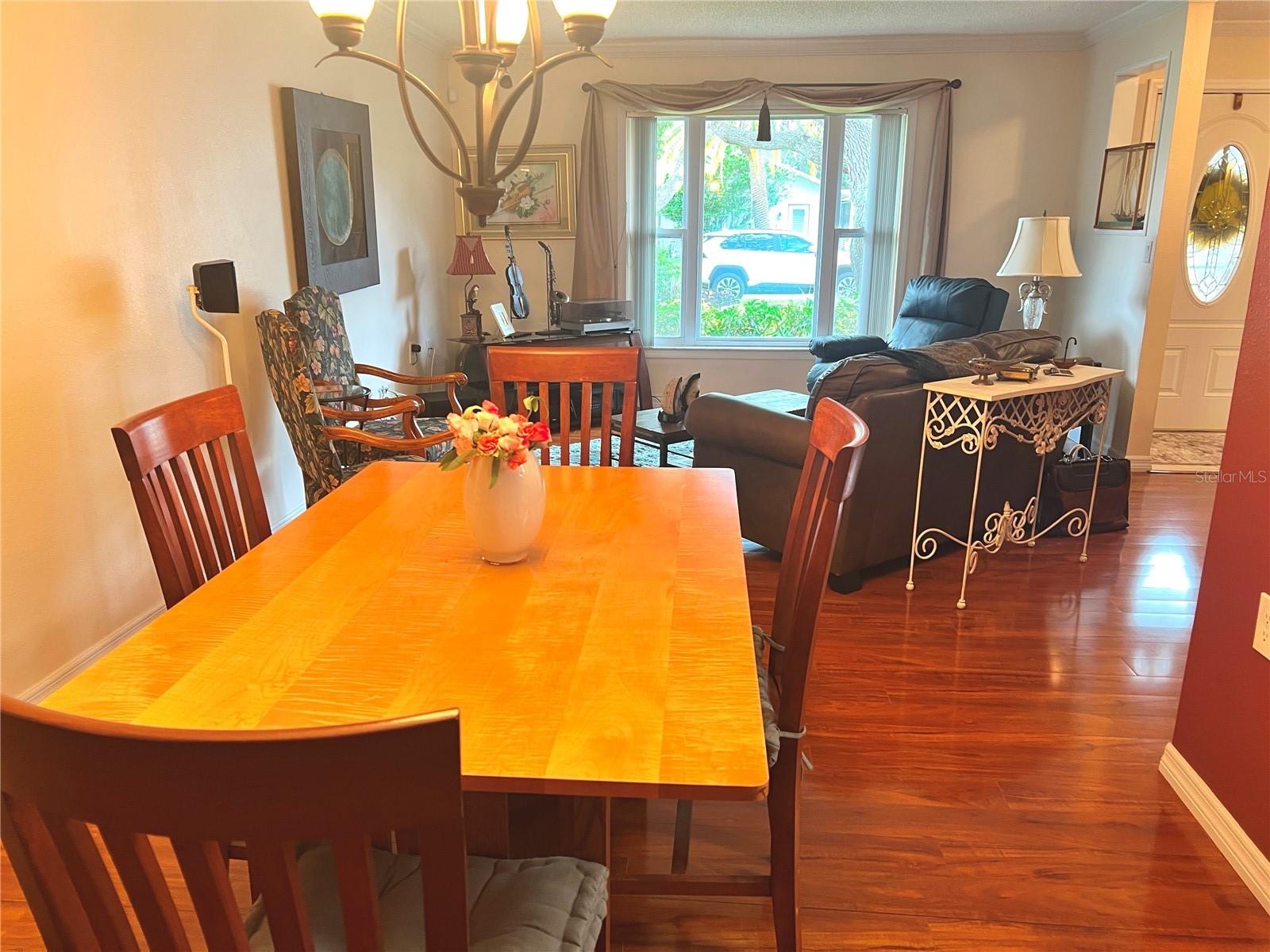 Dining Room & Living Room