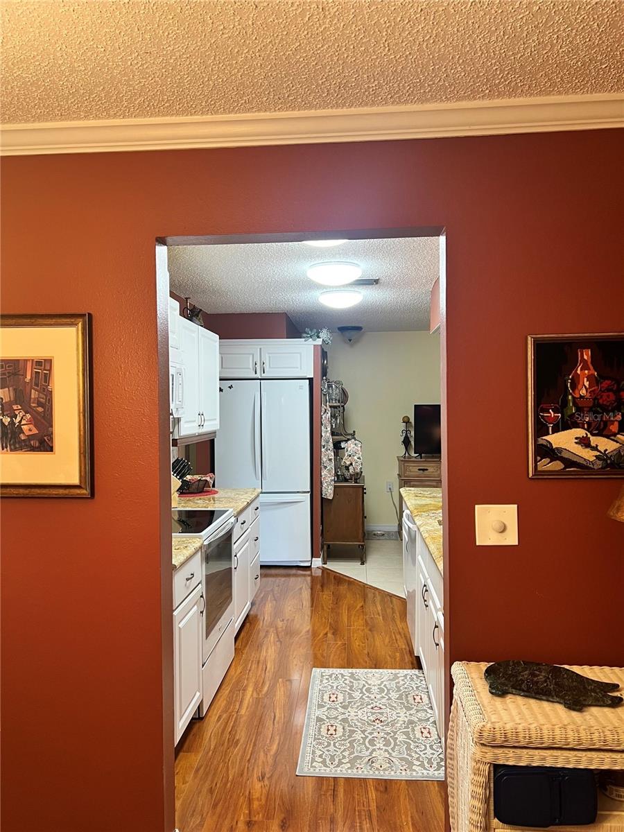 Entering Kitchen From Dining Room