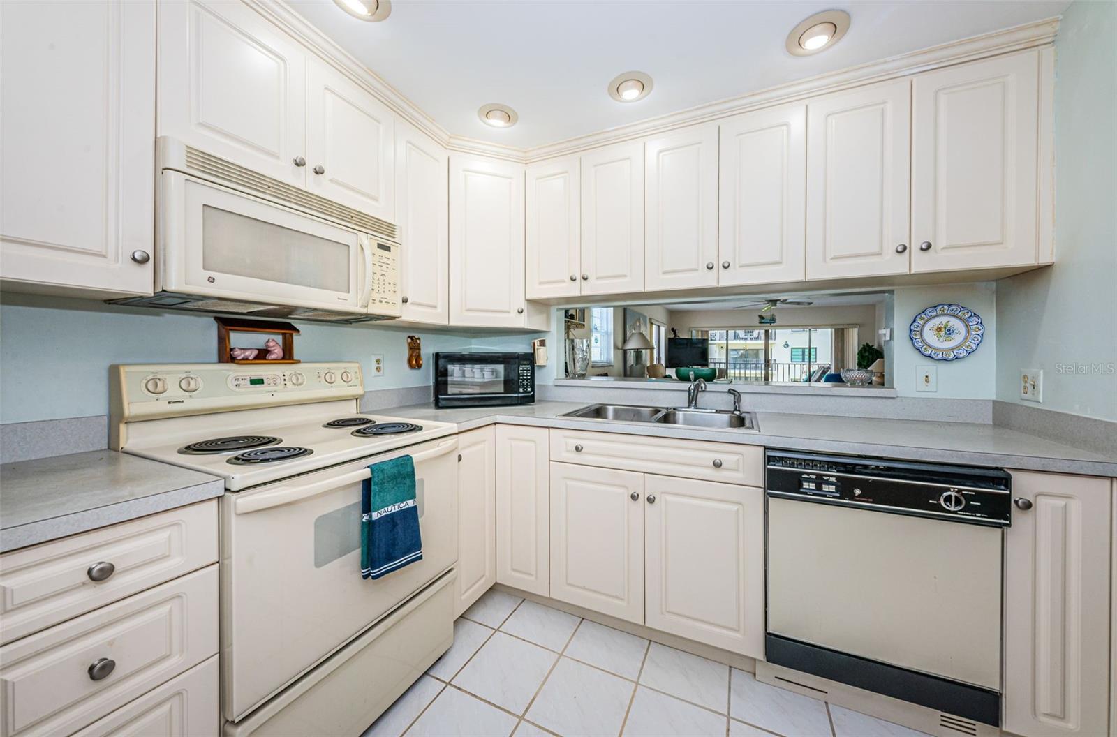 .. Another Look at the Layout.. Nice Sized Kitchen for Seasonal Living. If in the Future you decided to make Florida Your Full Time Residency. These Kitchen are Easily Opened & Remodeled..