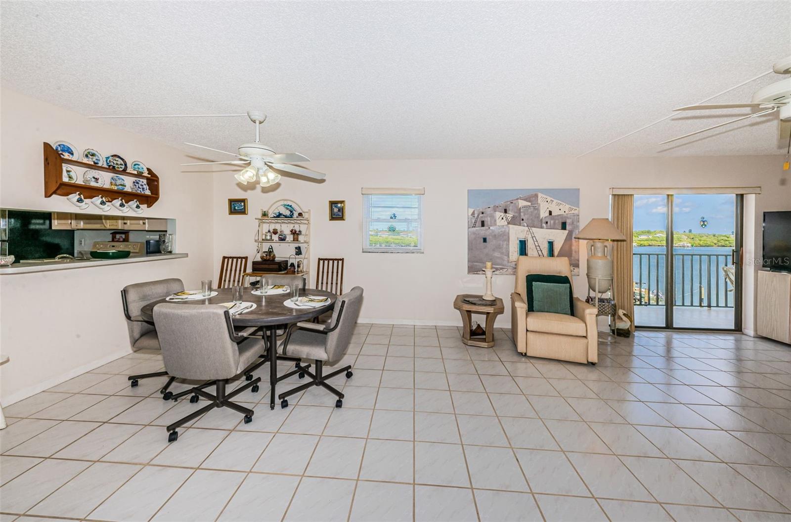 ... Golden Shores was Built  with Large Two Bedroom Floorplans Consisting of 1320 Sq Ft. This Allows For Spacious 14 Foot Wide Rooms. This Corner Unit Takes Full Advantage of the Natural Light. View Looking Due East..