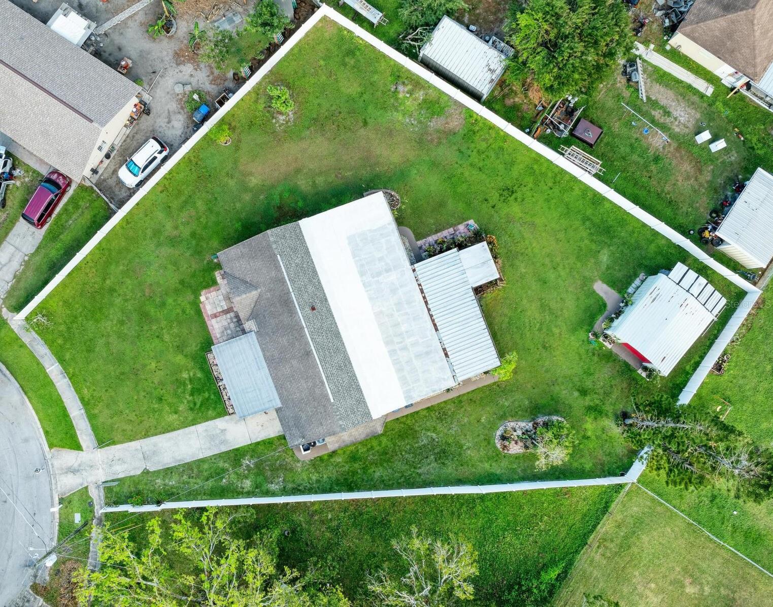 Overhead of oversize lot