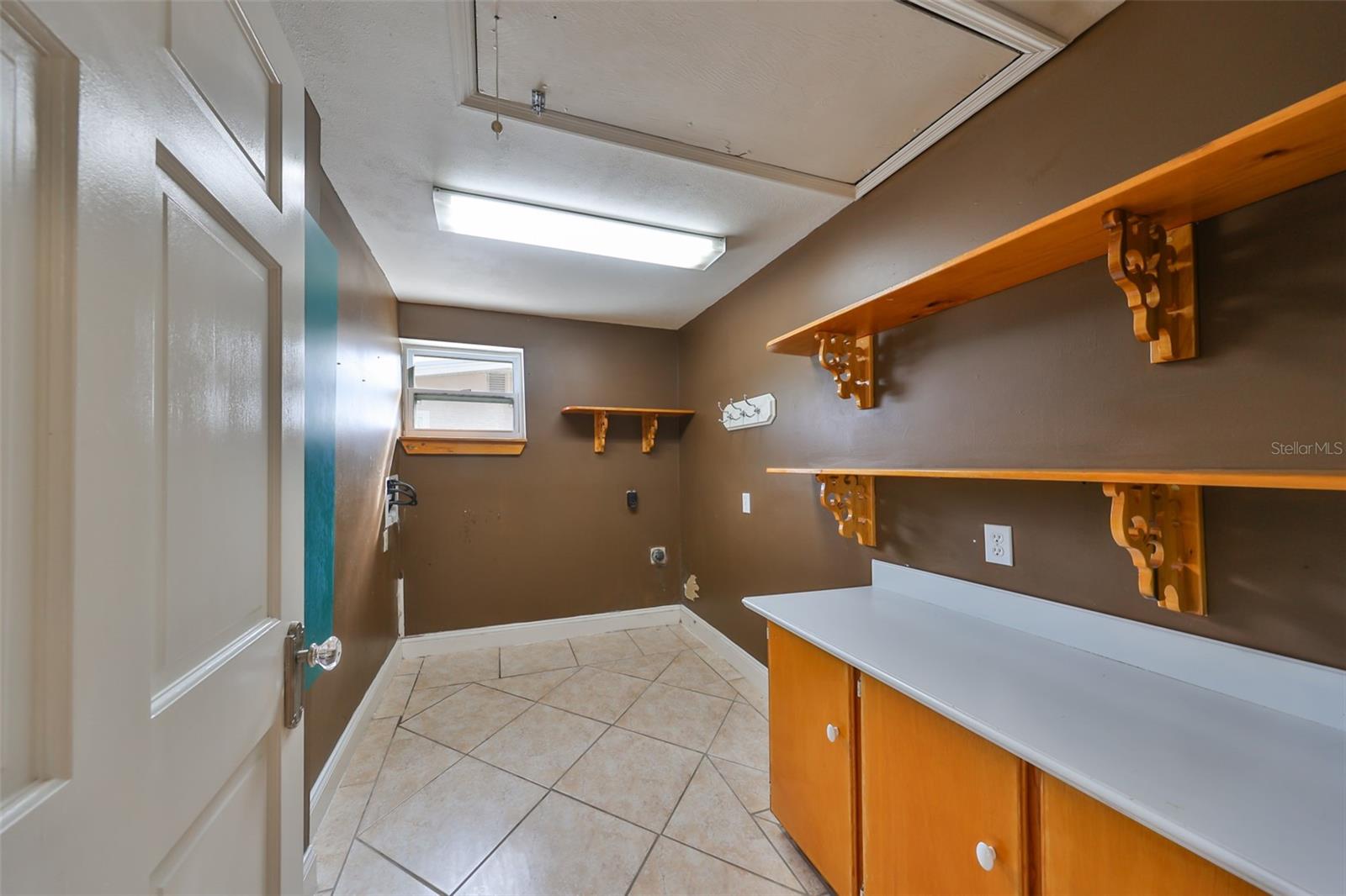 View of interior laundry room