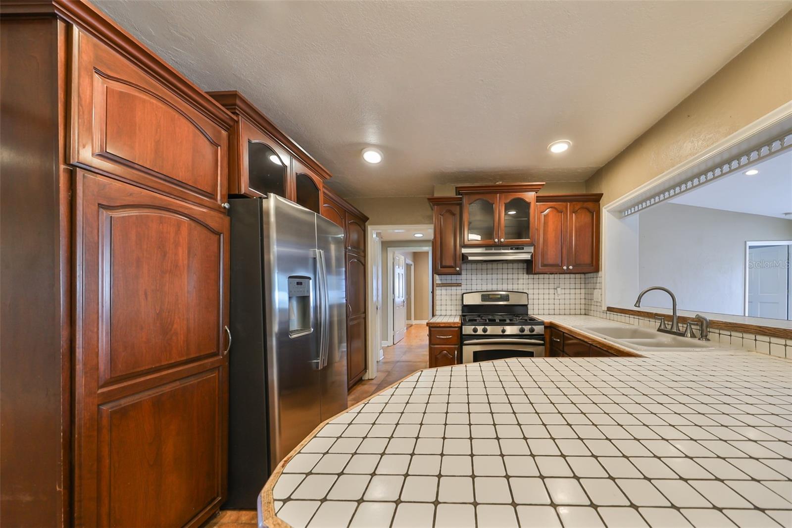 View of kitchen