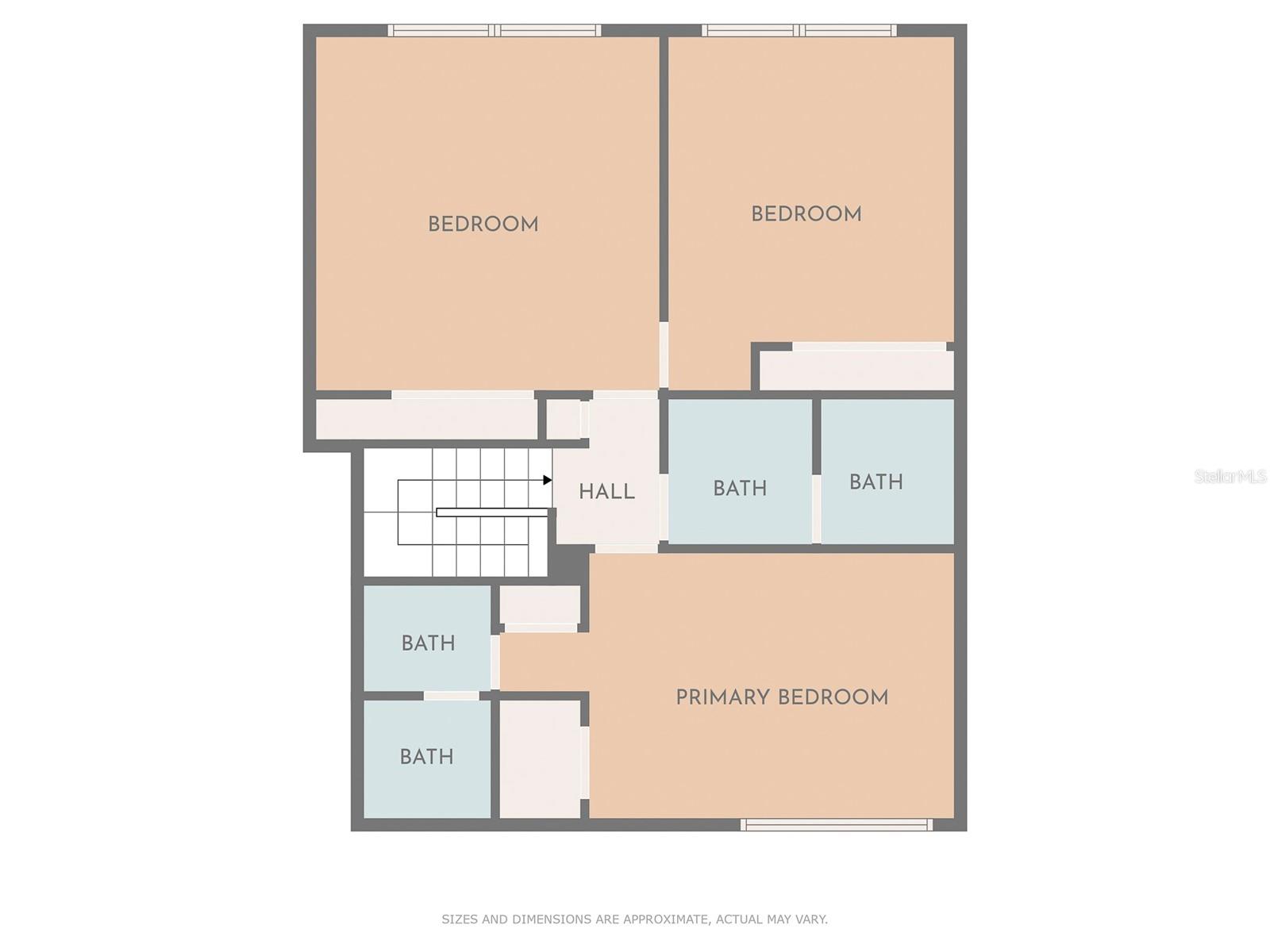 FLOOR PLAN SECOND FLOOR