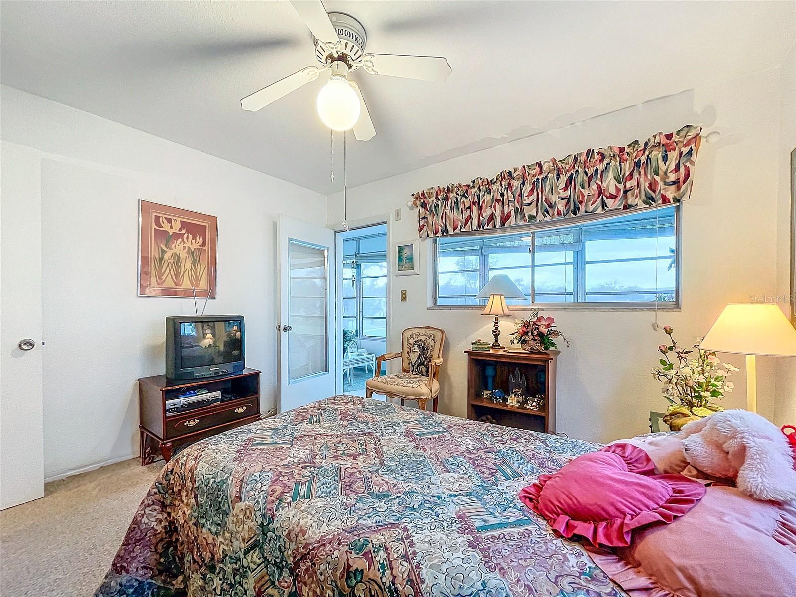 Second Bedroom with Balcony