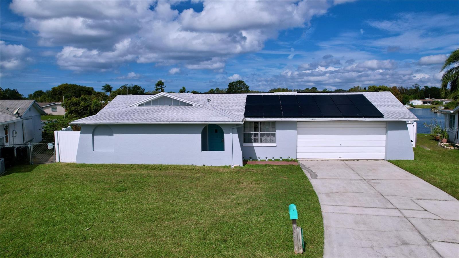 Freshly painted exterior and a newer roof adds to the curb appeal.