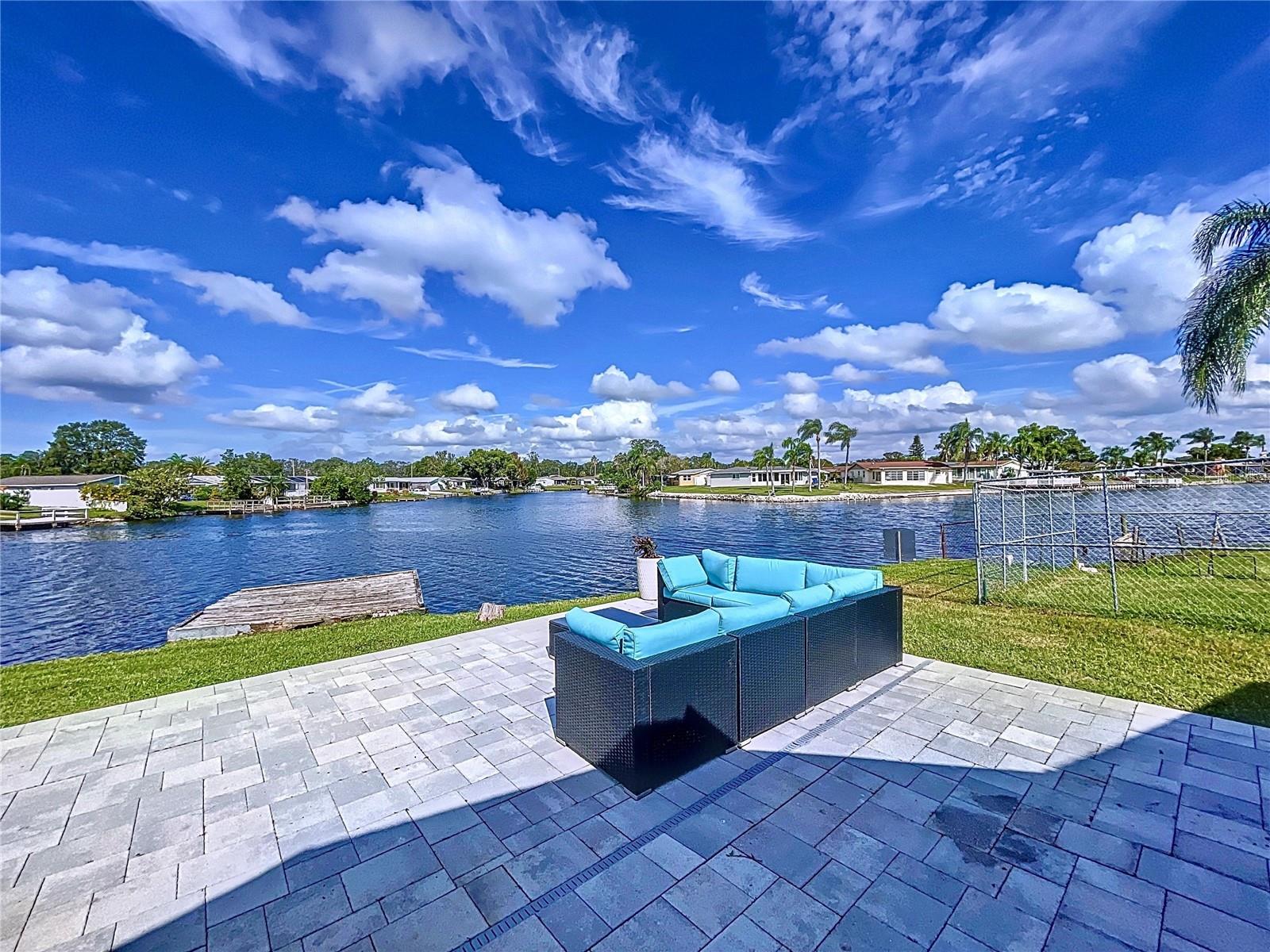 Lounge by the lake and watch the wildlife float by.