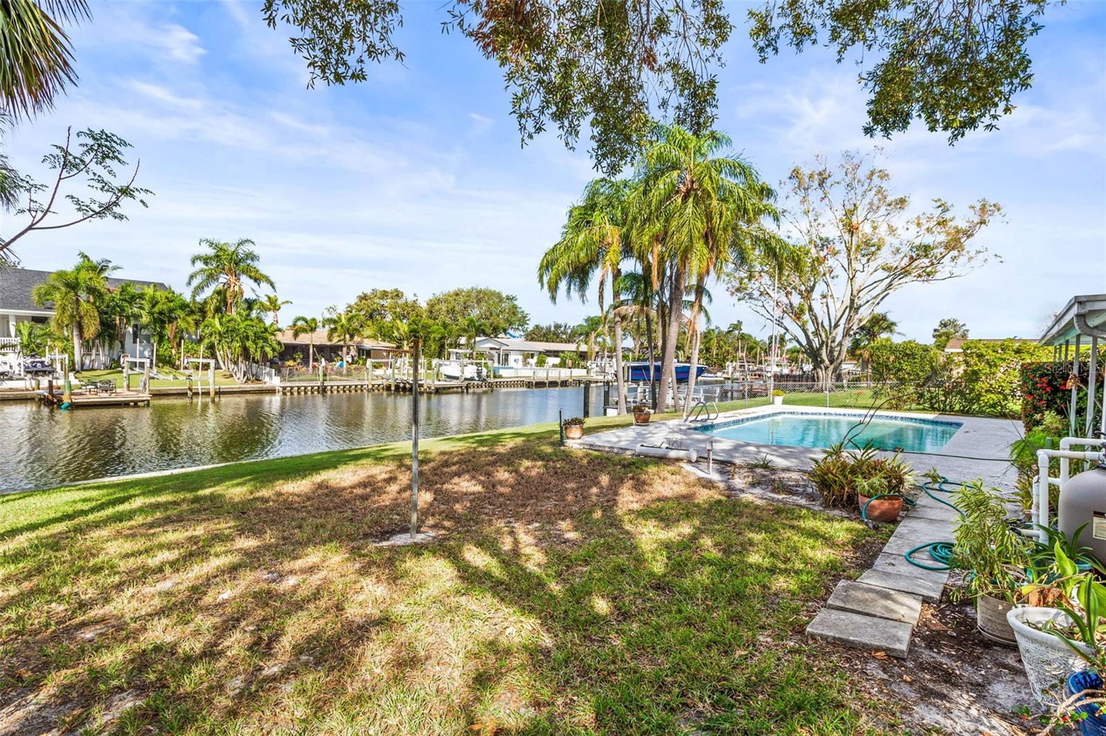 Canal and Pool View