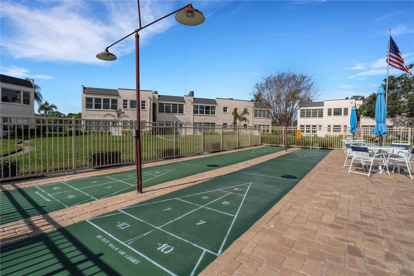 Shuffleboard Court