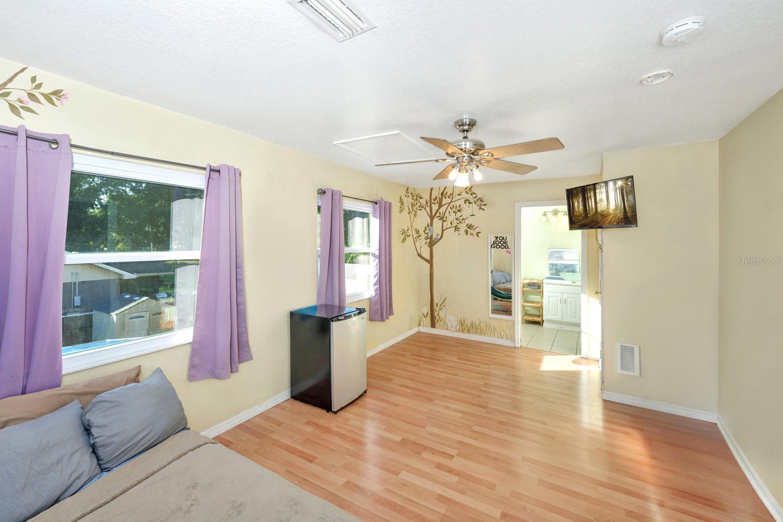 Upstairs Bedroom #4 or Flex Room with an Ensuite Bathroom.