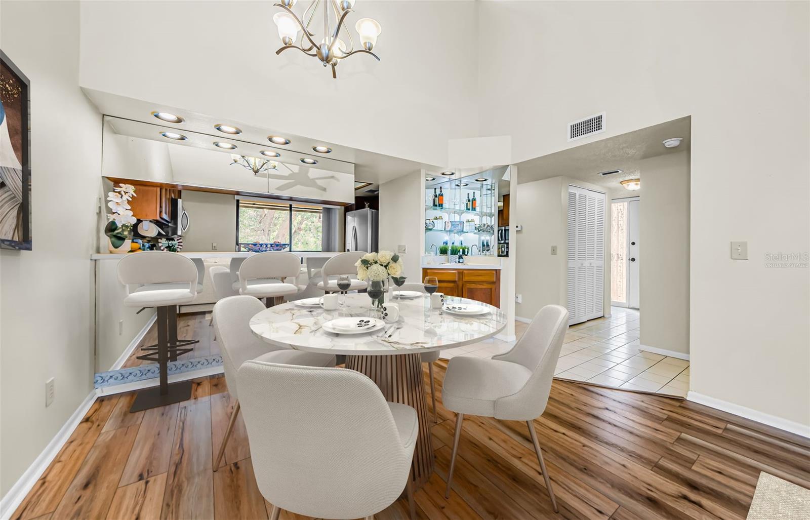 Dining room/breakfast bar- (photo virtually staged)