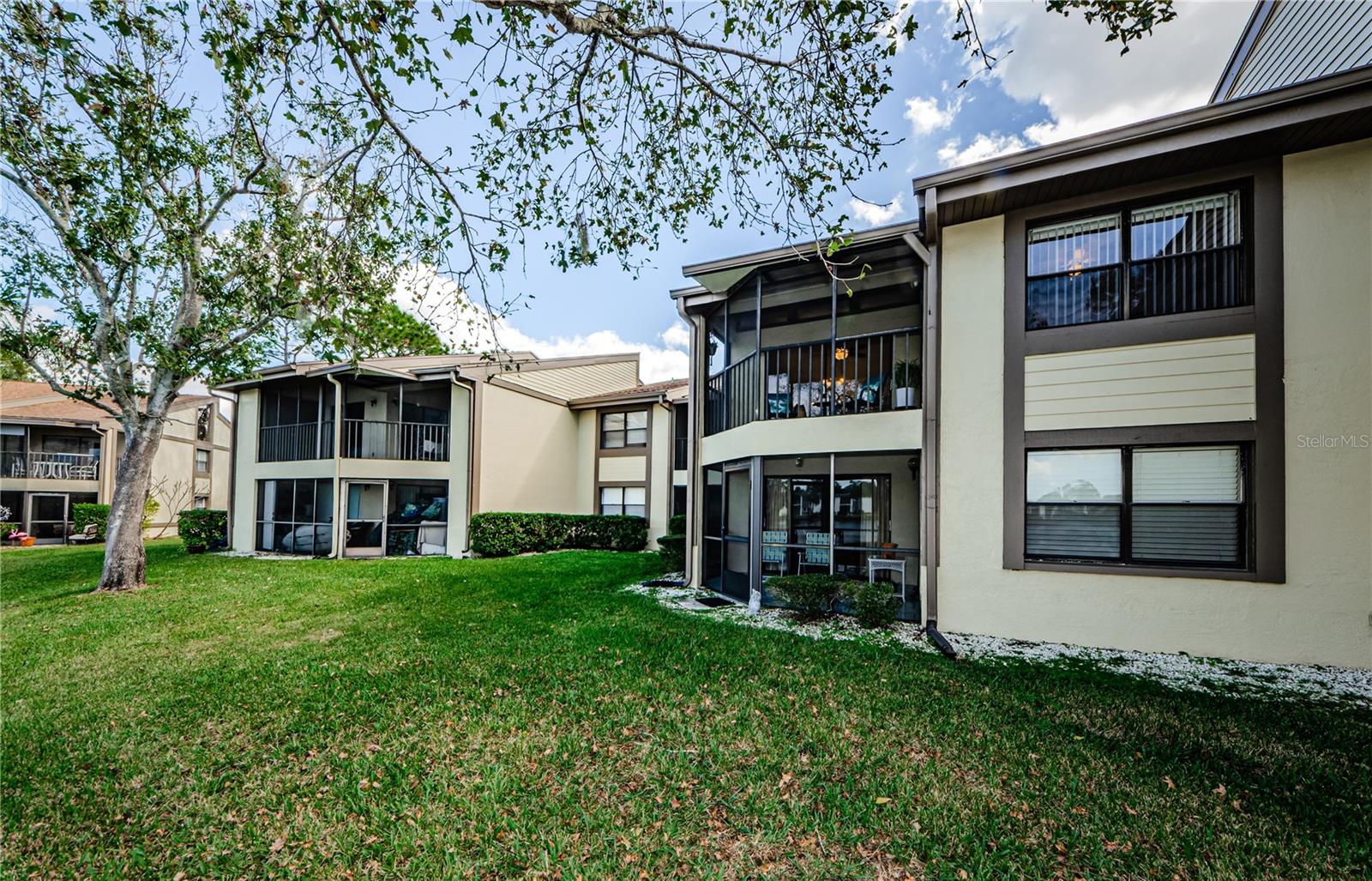 Rear view of your balcony condo.