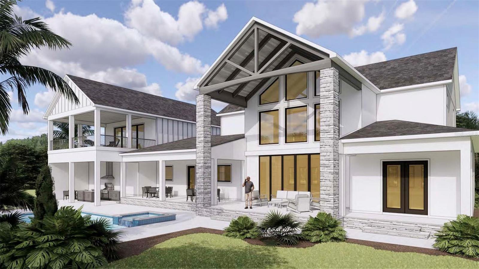 Exterior Back Right Rendering