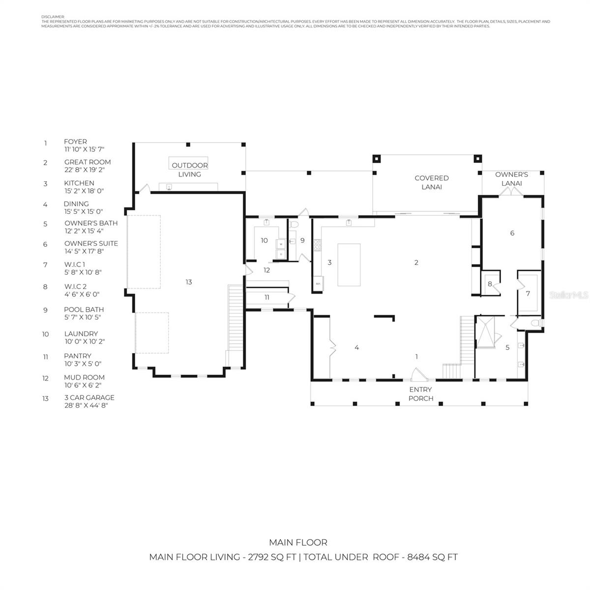 Floor Plan - Main Floor