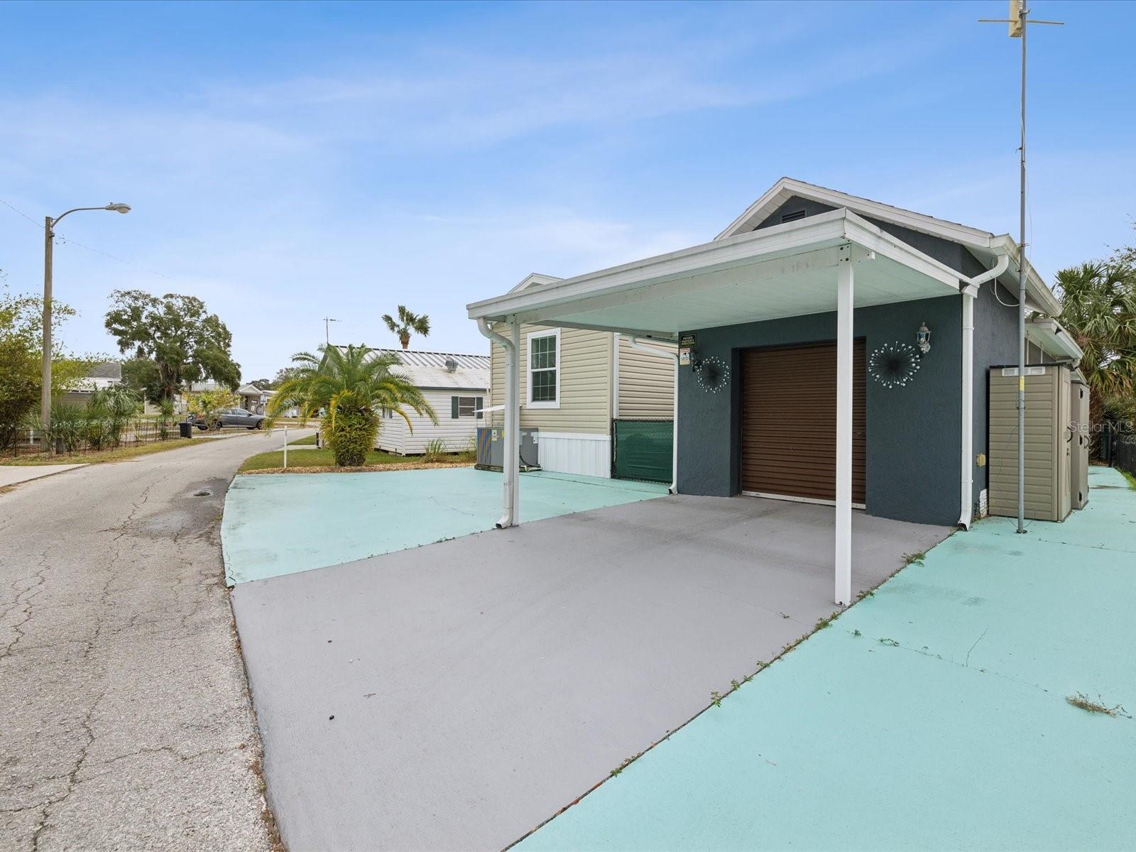 rear carport