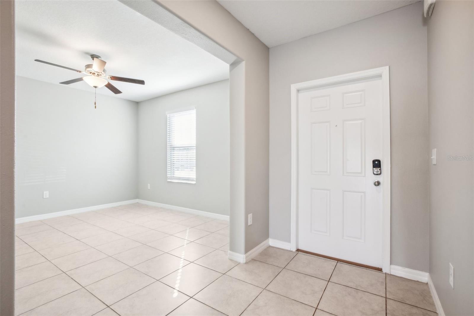 foyer and formal dining