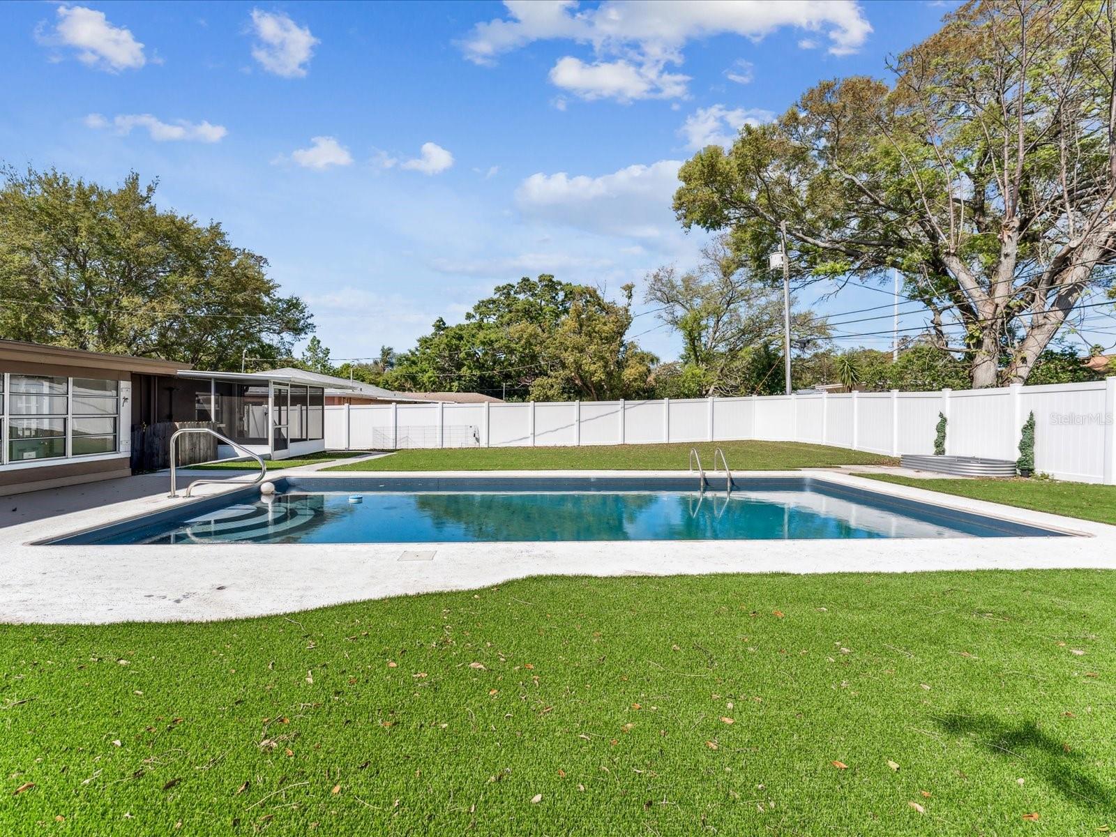 Large Pool and Yard