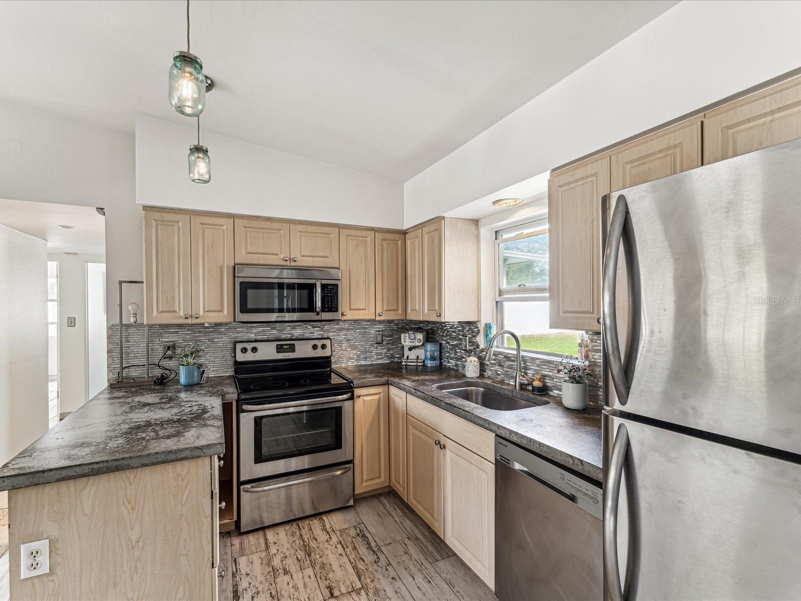 Kitchen w/ Stainless Steel Appliances