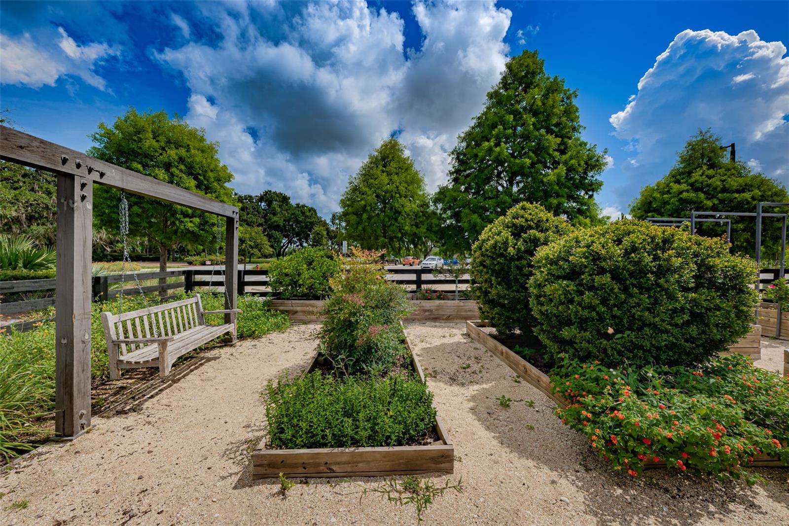 Cunningham Park community garden