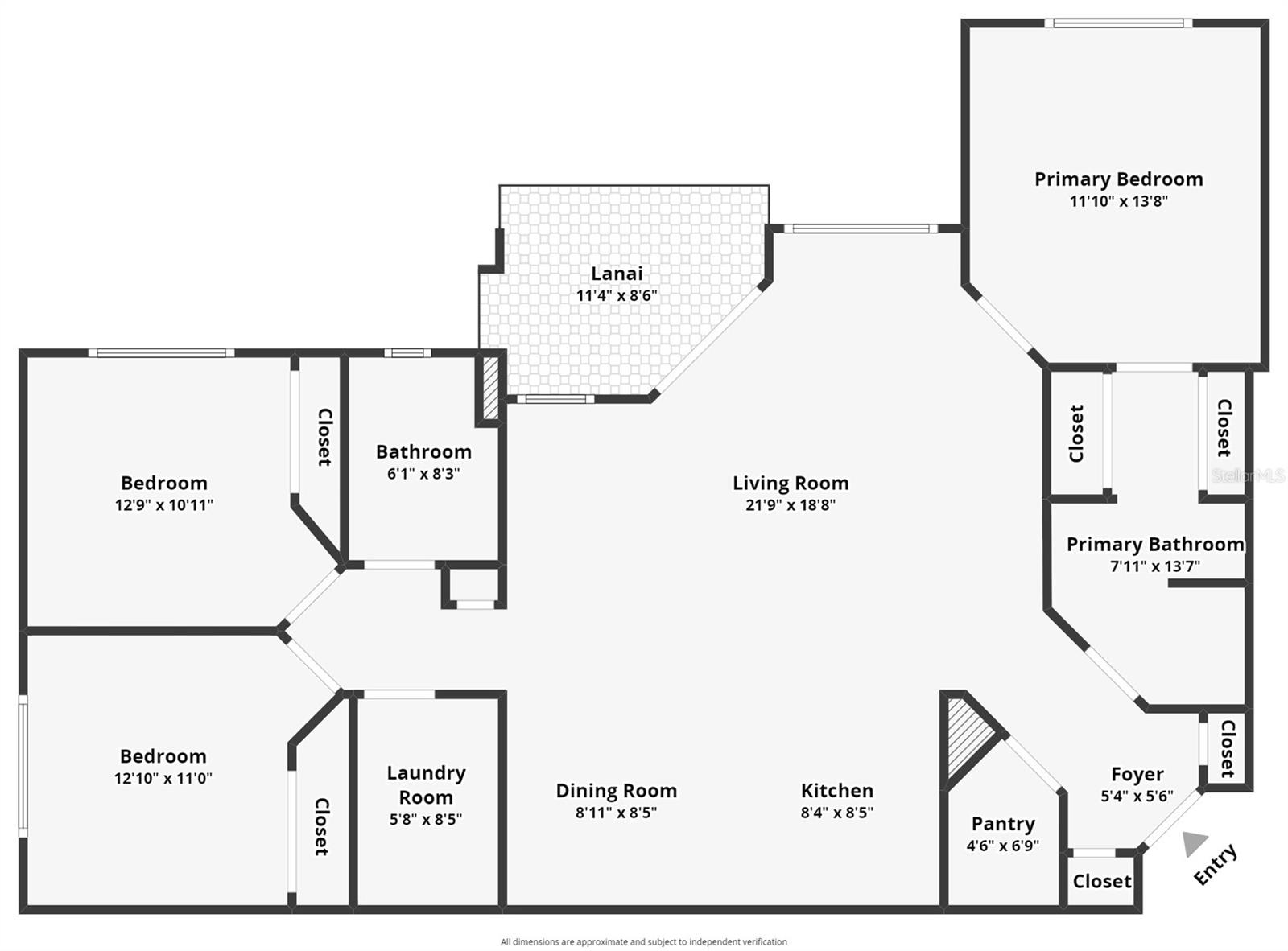 Zillow Walk thru generated floor plan