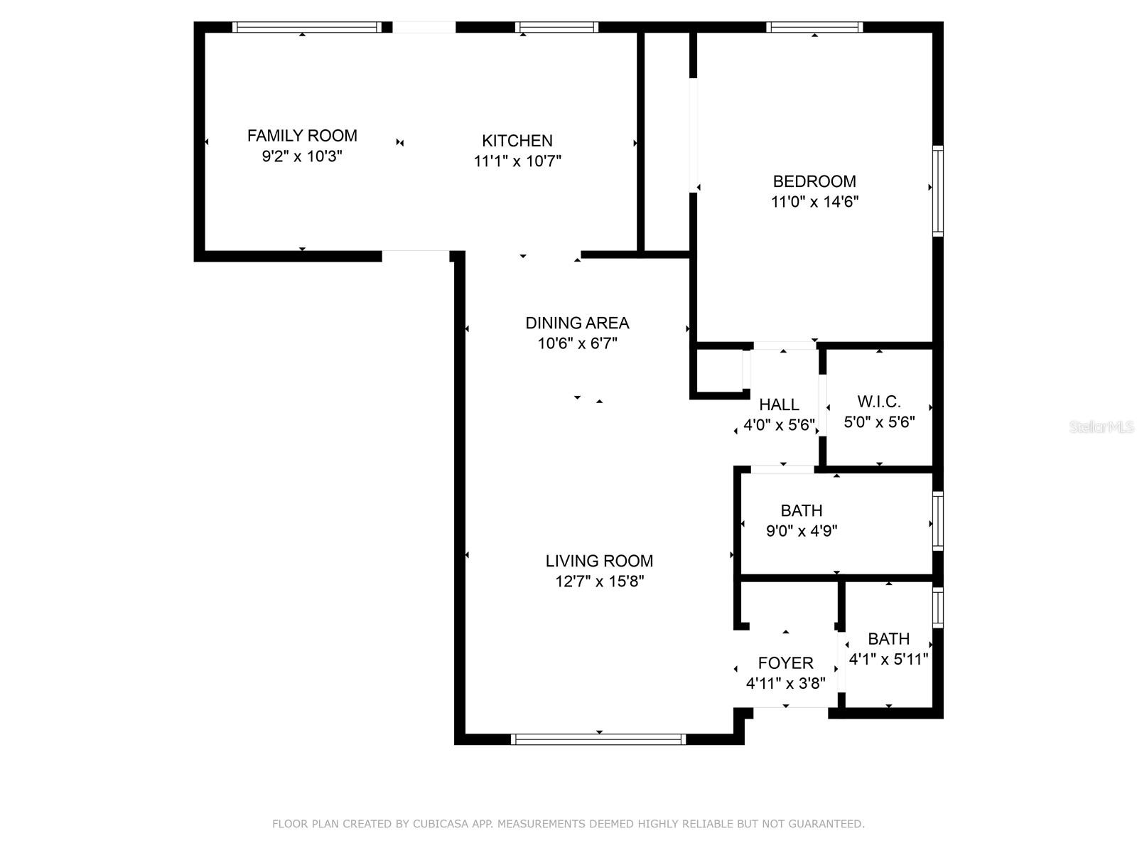 Floor Plan and Room sizes