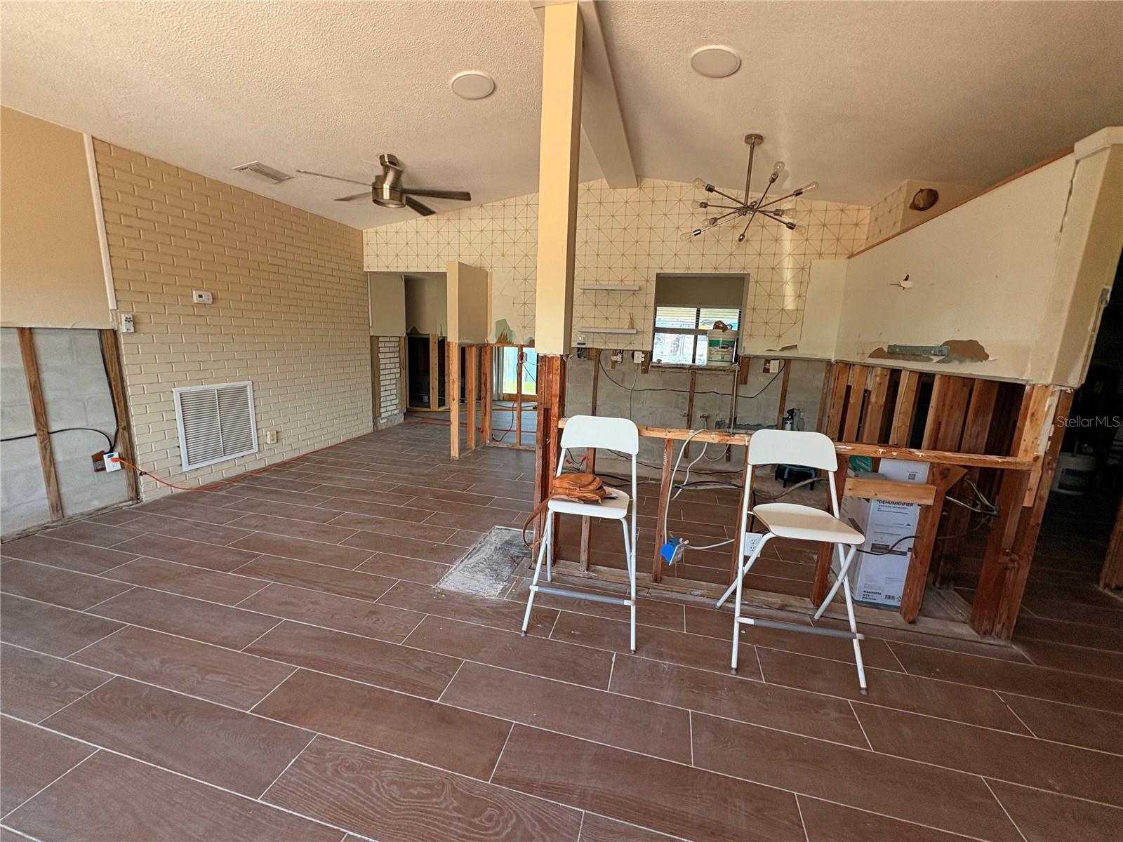 Post-Storm Dining Area