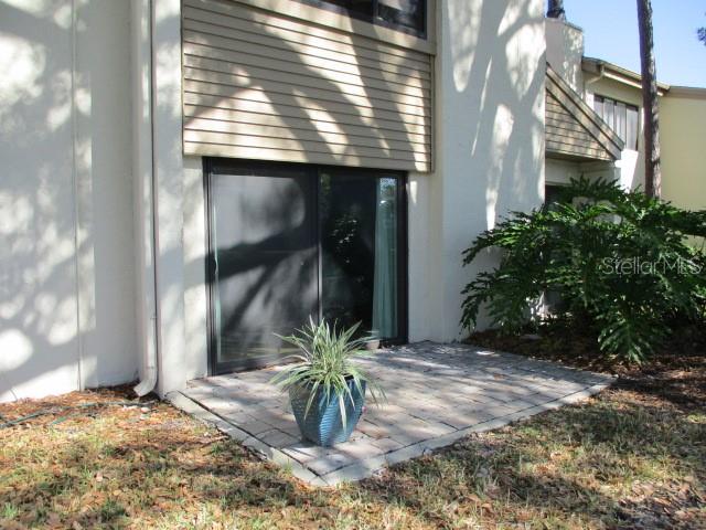 Villa rear patio