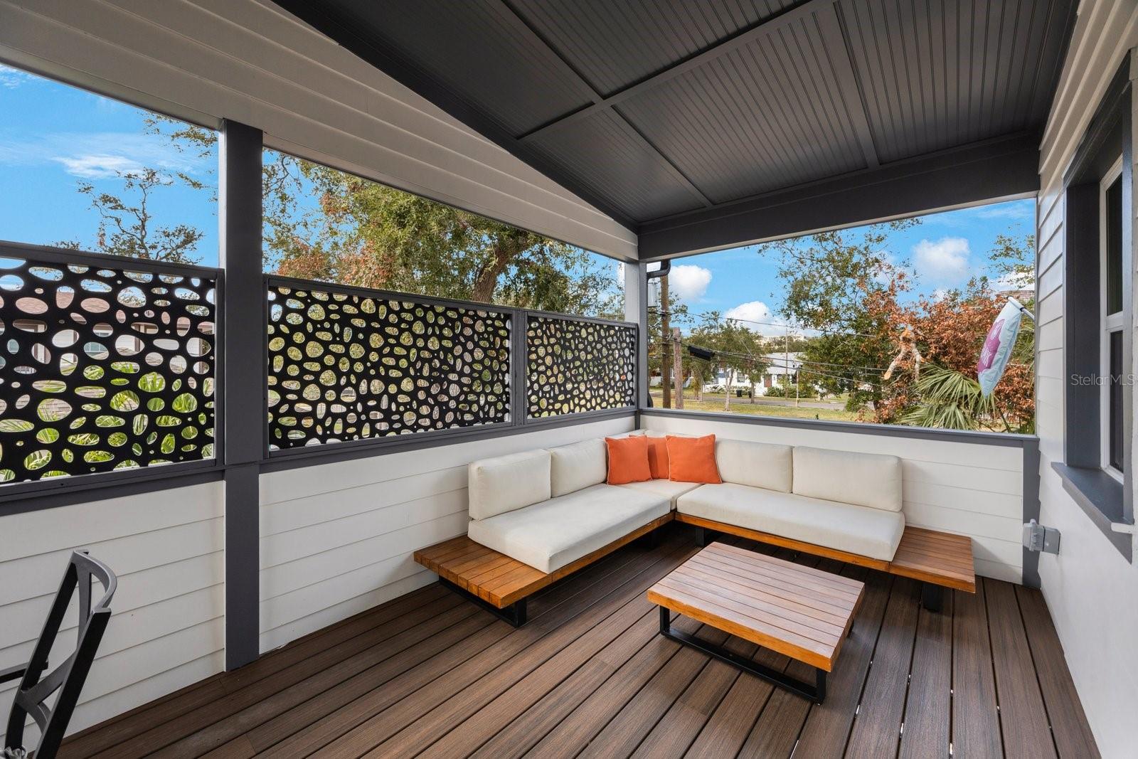 Large Covered Patio