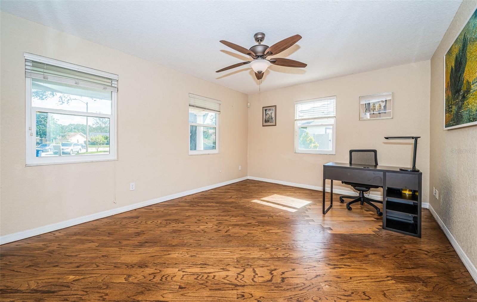 Spacious den/study/office on first floor.