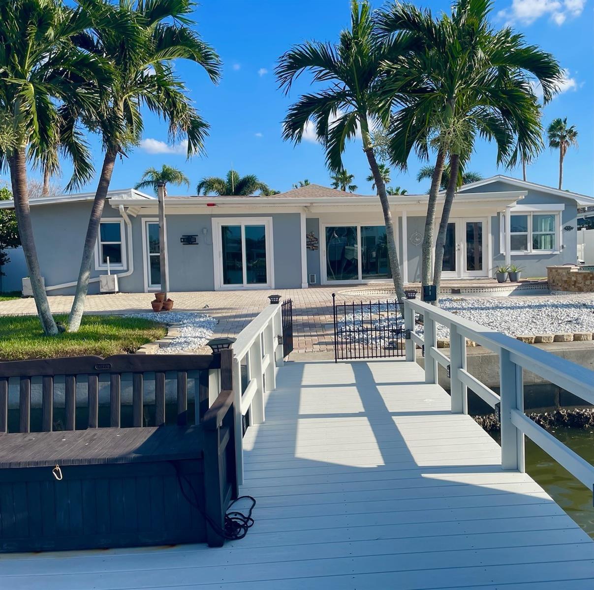 Boat dock After Helene